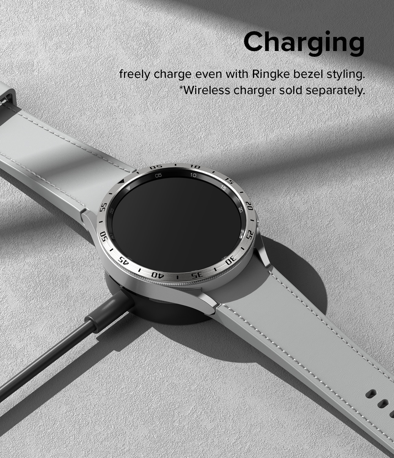 Bezel Styling Samsung Galaxy Watch 6 Classic 43mm Silver