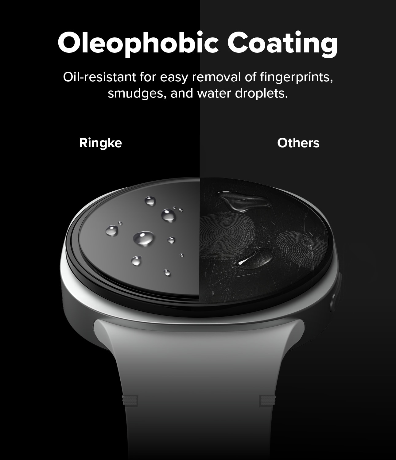 Screen Tempered Glass Pro Samsung Galaxy Watch 8 Classic (2-pack)