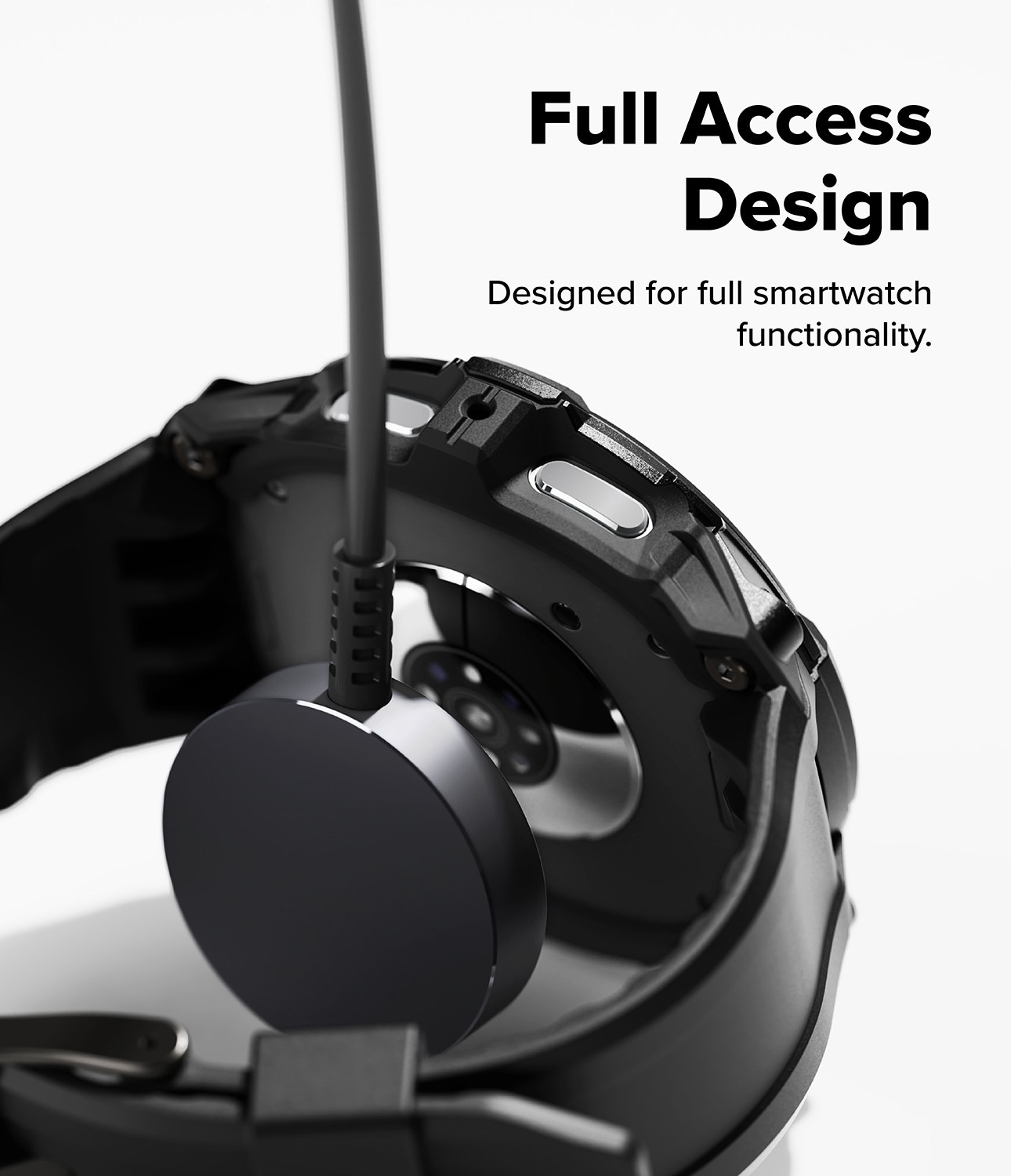 Rugged Gear Samsung Galaxy Watch 8 Classic All Black