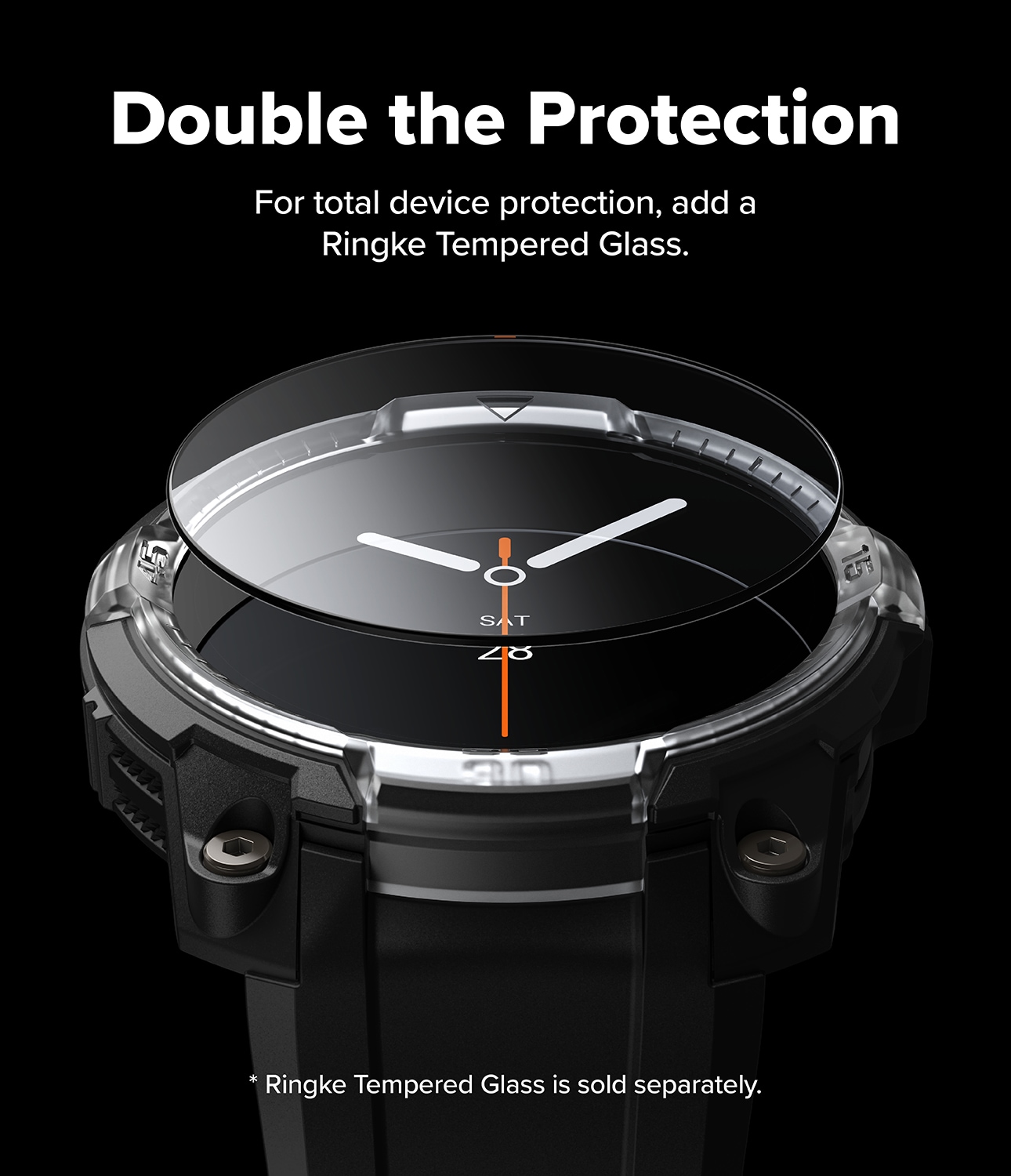 Rugged Gear Samsung Galaxy Watch 8 44mm Sort