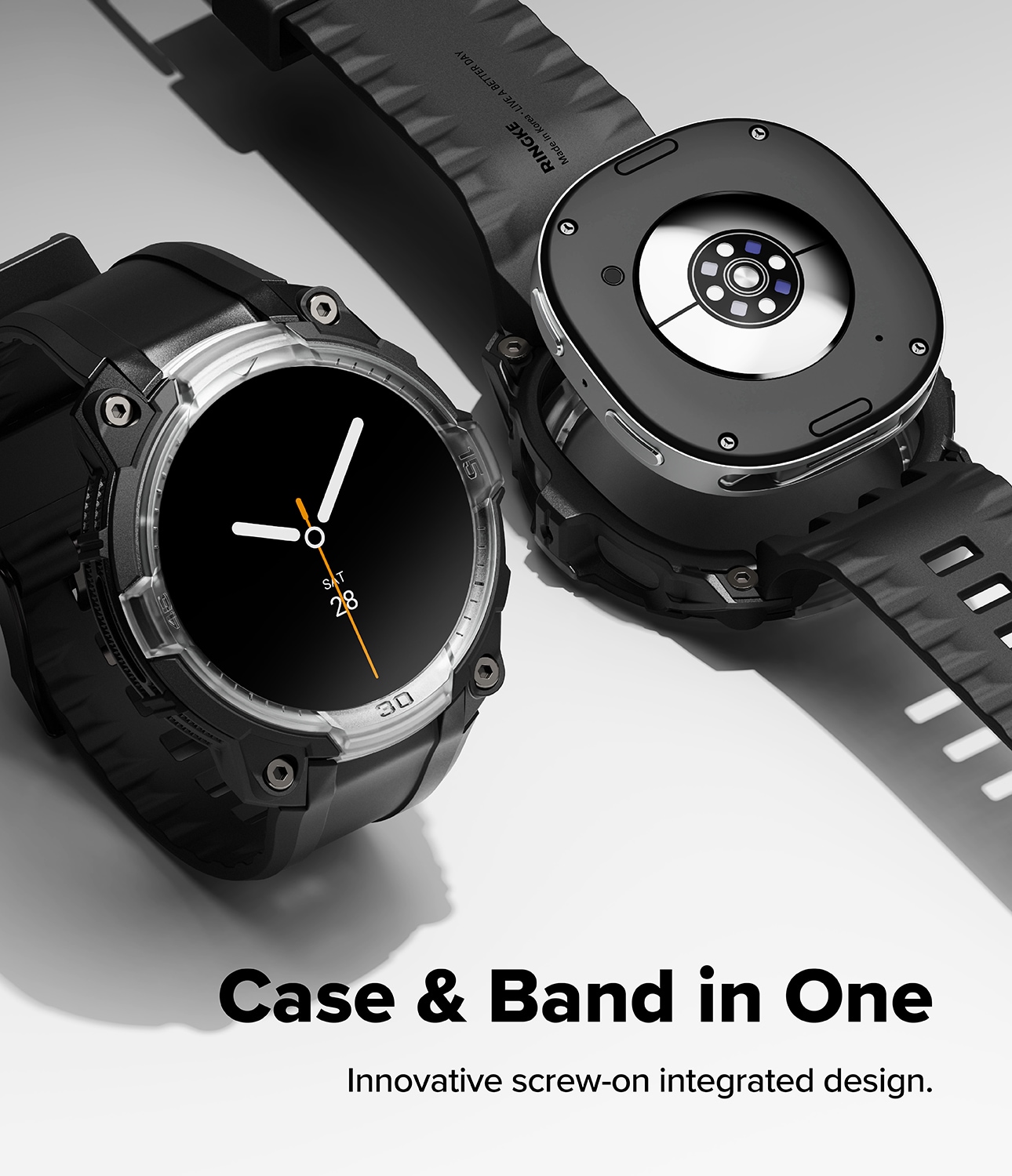 Rugged Gear Samsung Galaxy Watch 8 44mm Sort