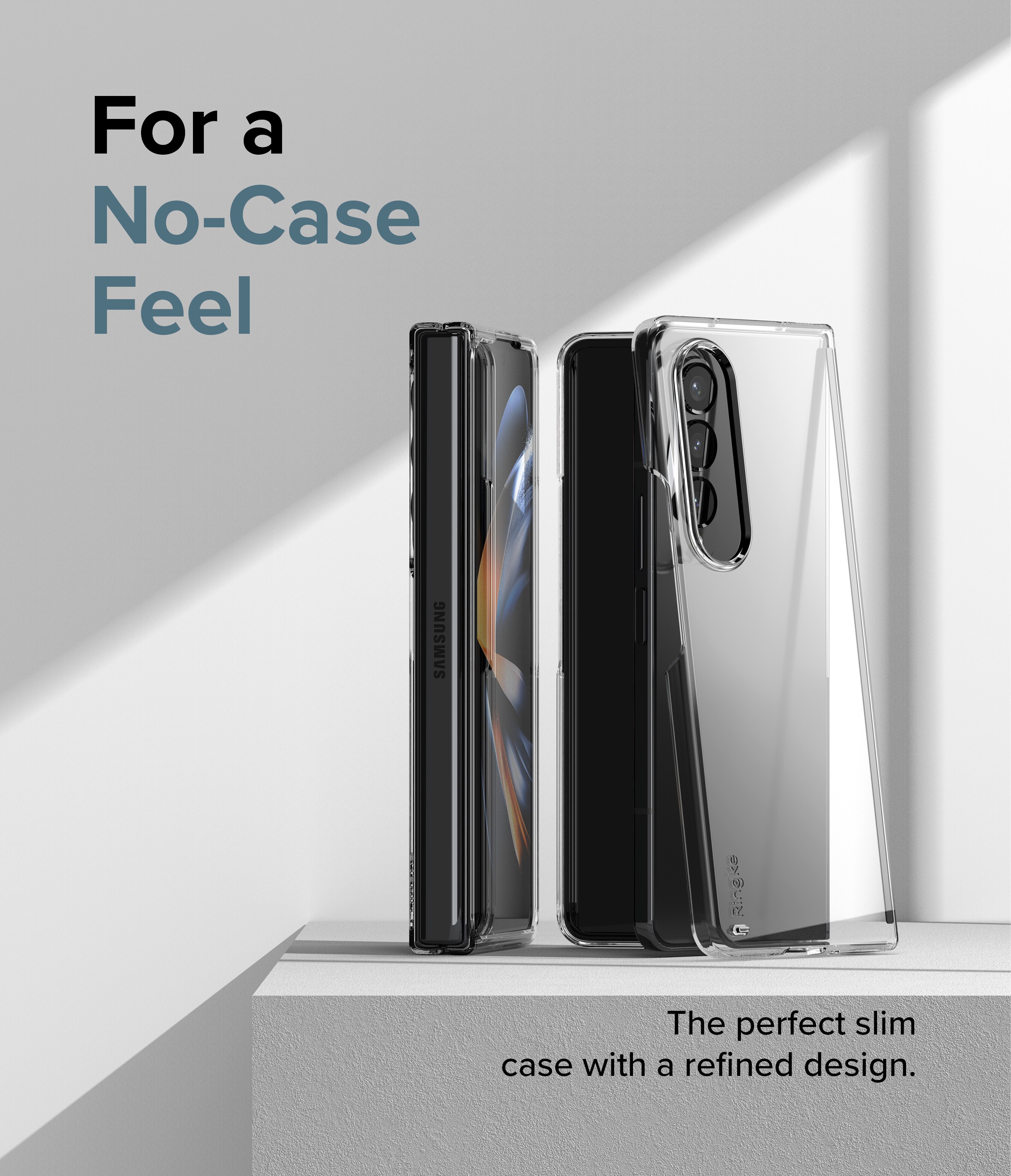 Slim Case Samsung Galaxy Z Fold 4 Gennemsigtig