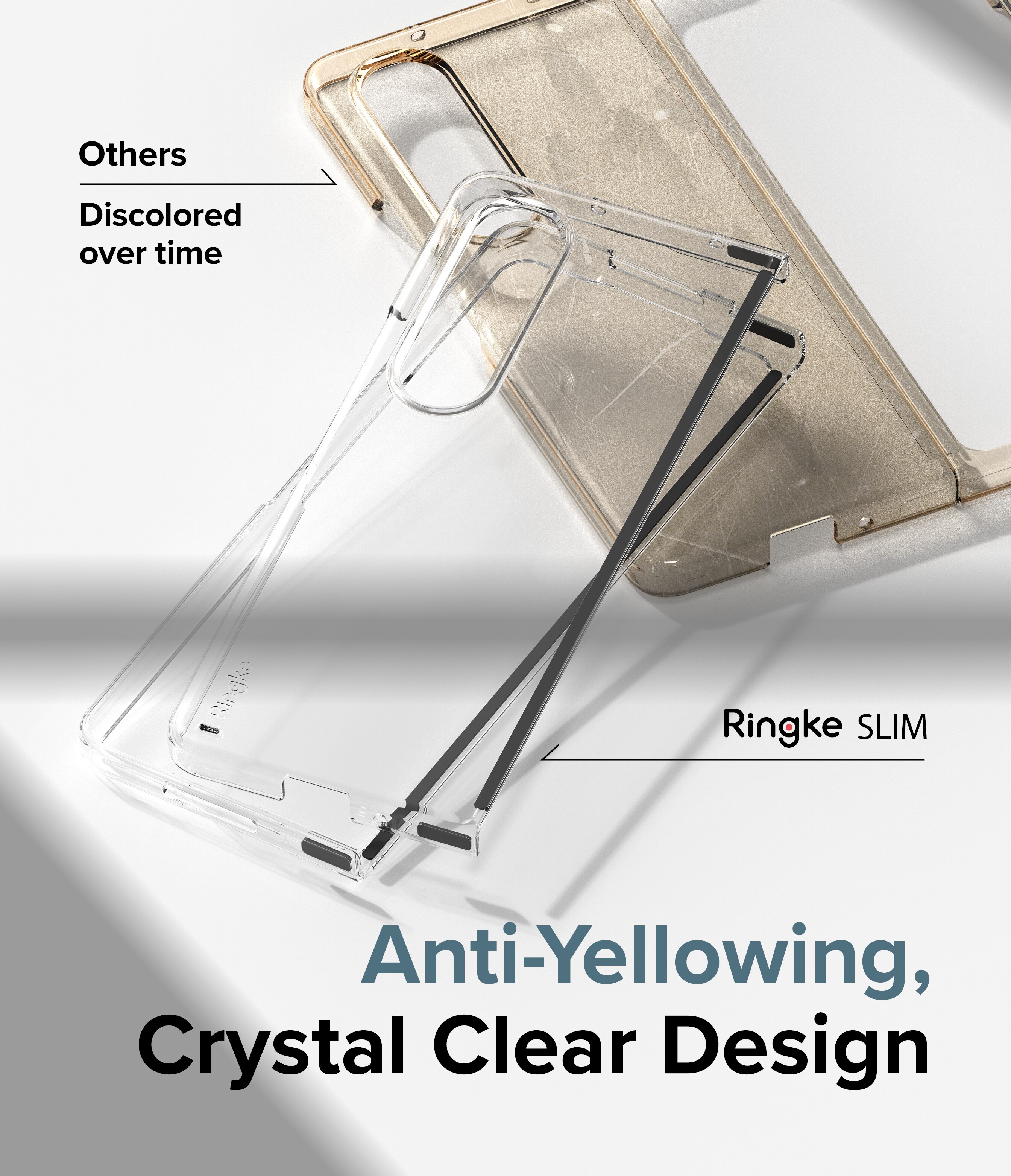 Slim Case Samsung Galaxy Z Fold 4 Gennemsigtig