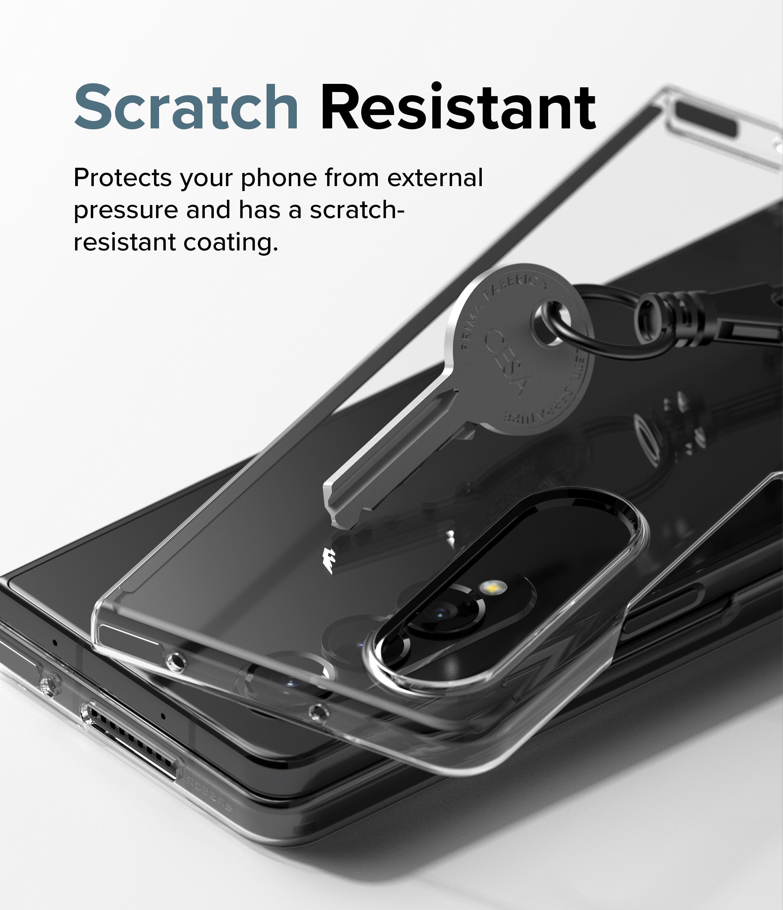 Slim Case Samsung Galaxy Z Fold 4 Gennemsigtig