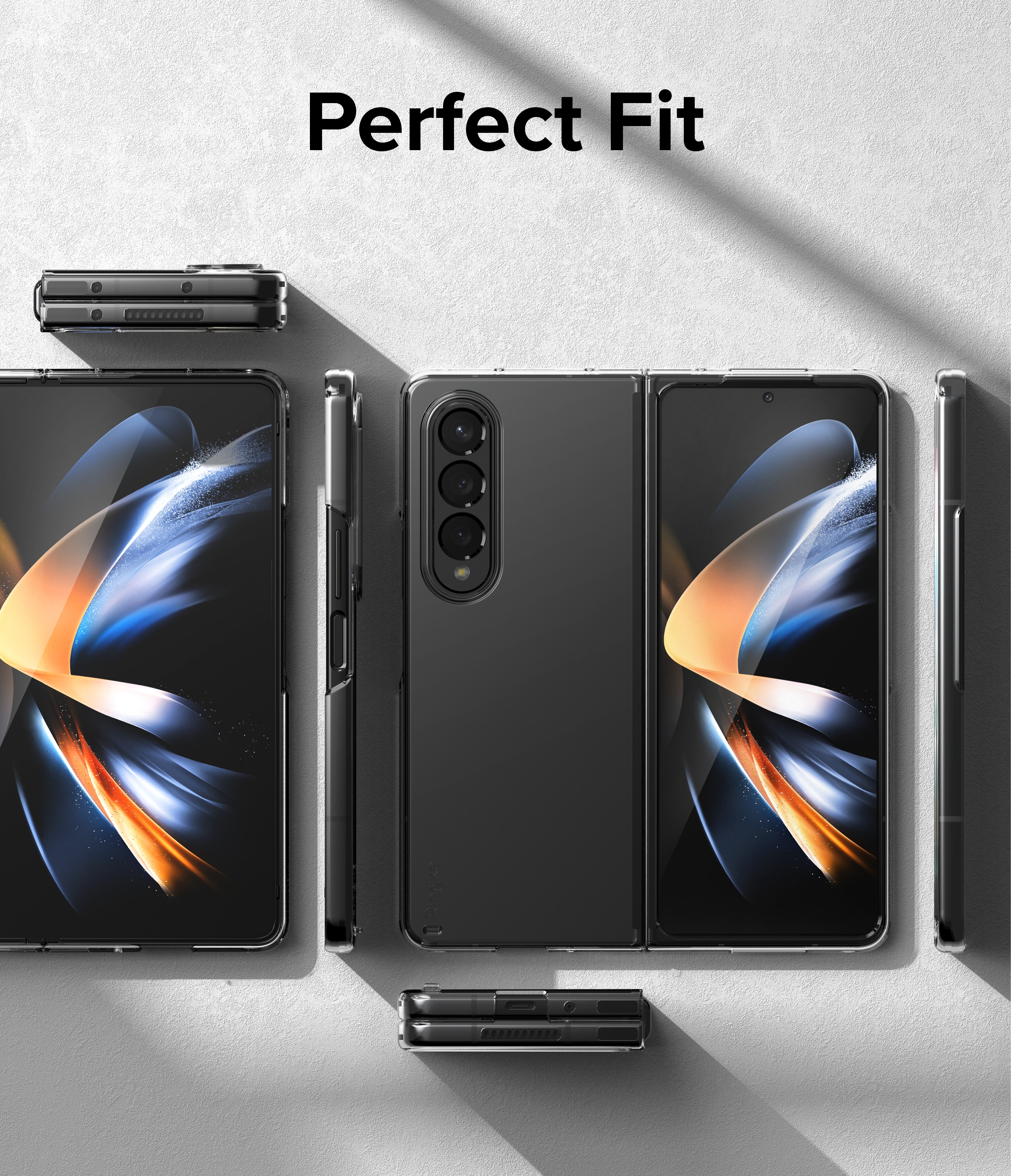 Slim Case Samsung Galaxy Z Fold 4 Gennemsigtig