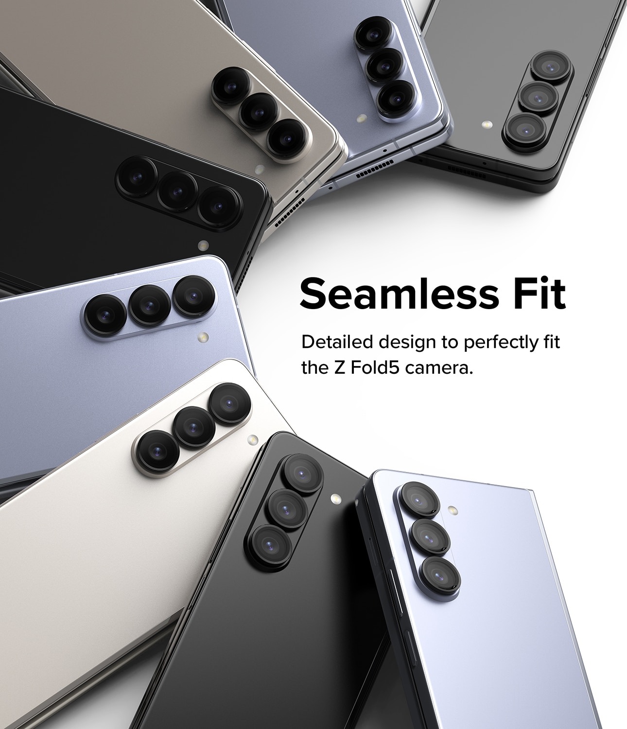 Camera Lens Frame Glass Samsung Galaxy Z Fold 5 Sort