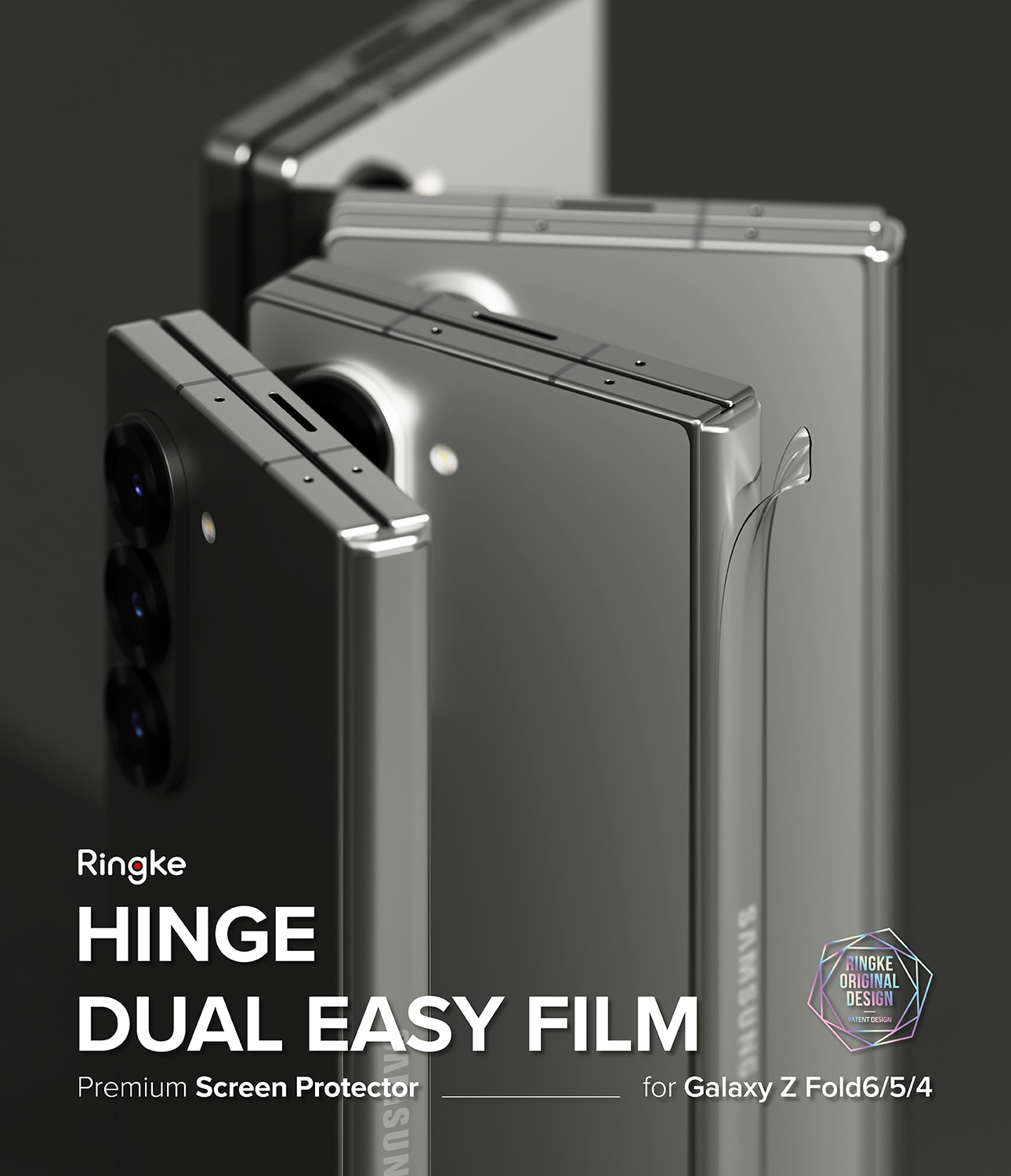 Hinge Dual Easy Film (2-pack) Samsung Galaxy Z Fold 5