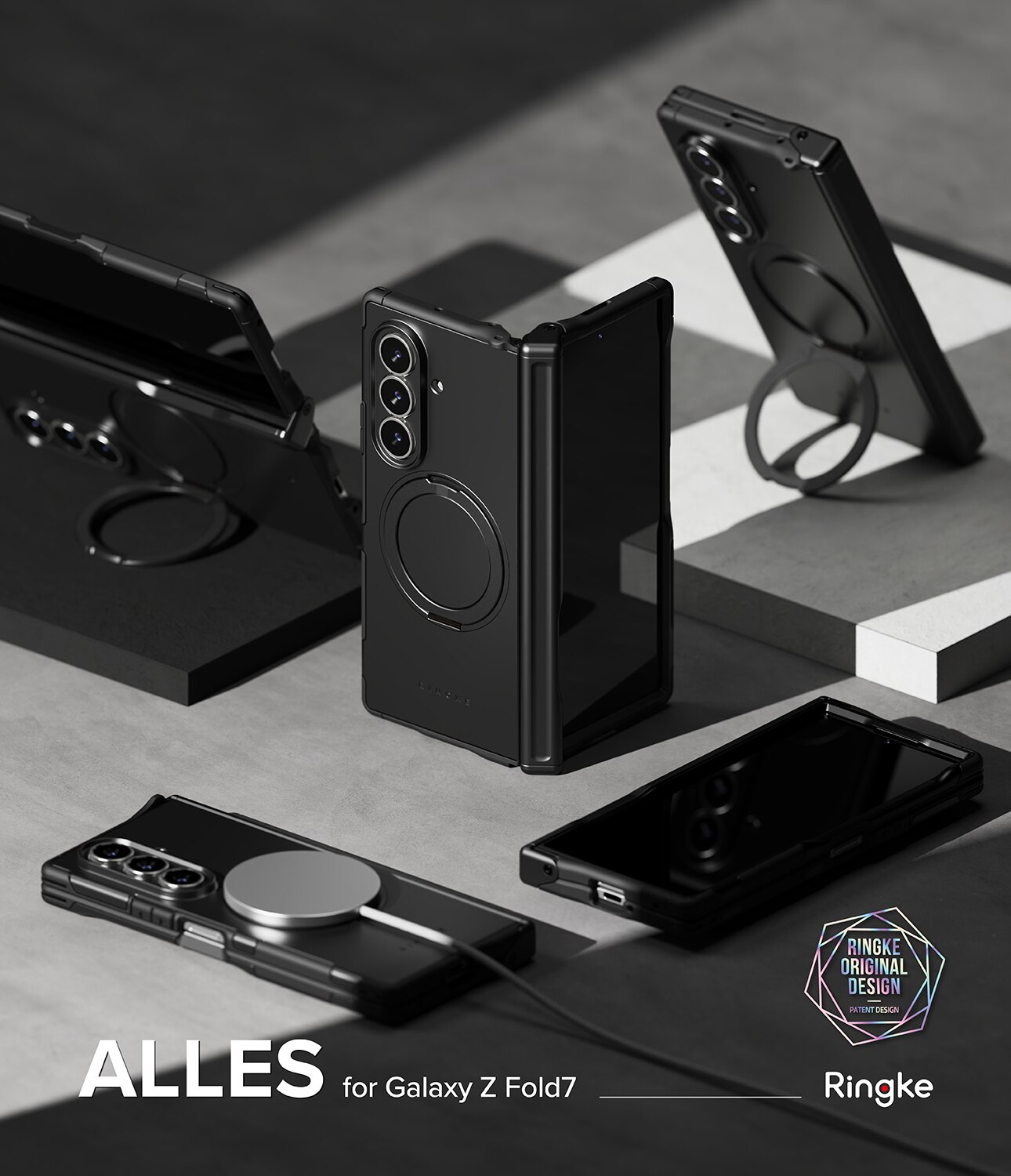Alles Magnetic Case Samsung Galaxy Z Fold 7 sort