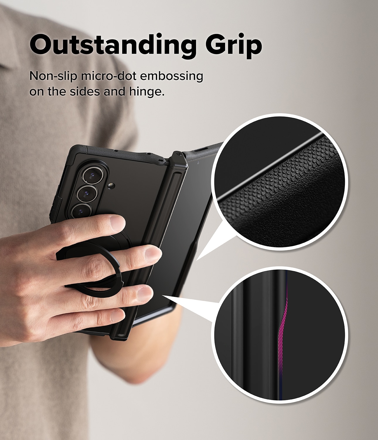 Alles Magnetic Case Samsung Galaxy Z Fold 7 sort