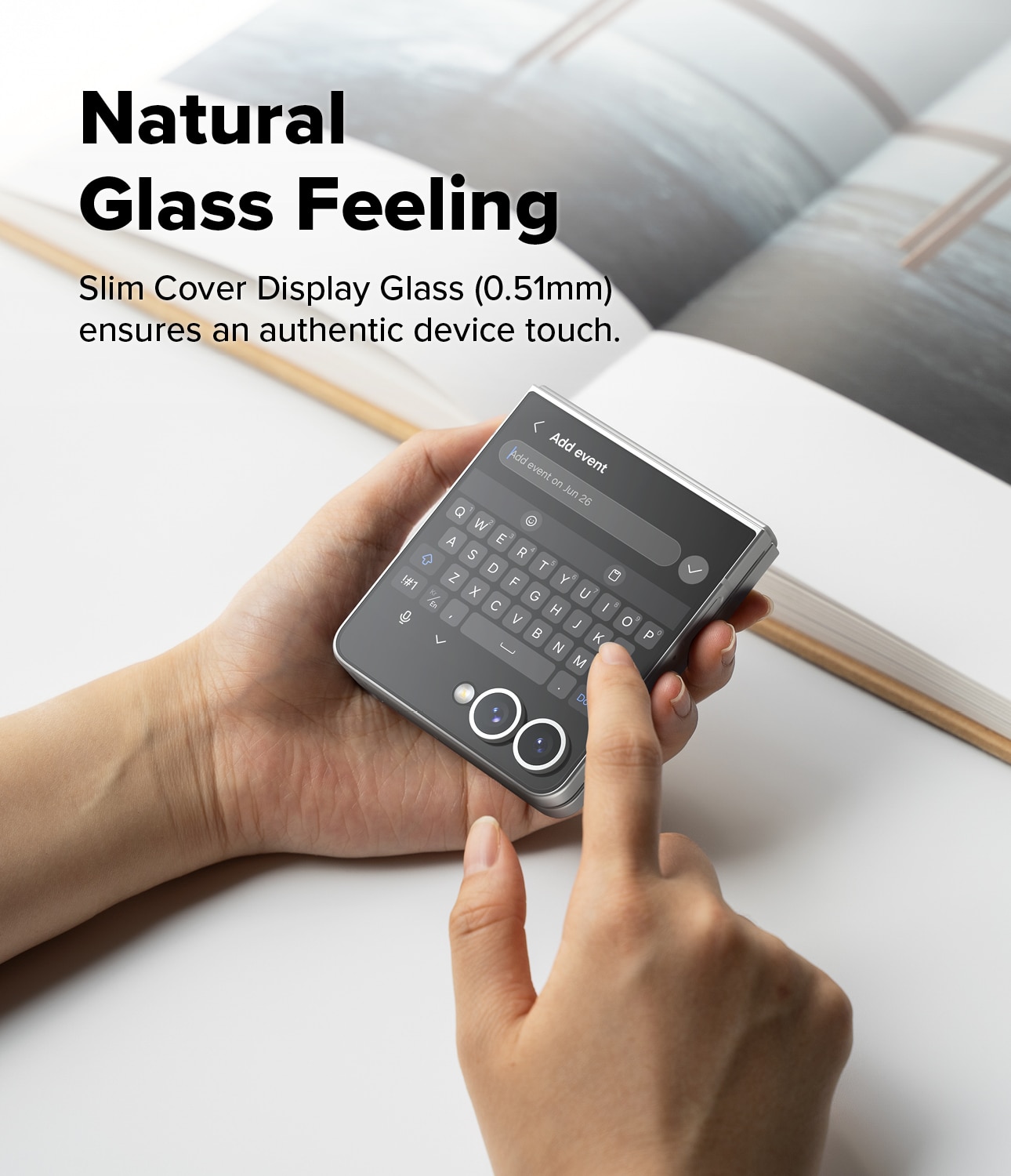 Cover Display Tempered Glass Pro Samsung Galaxy Z Flip 7 (2-pack)