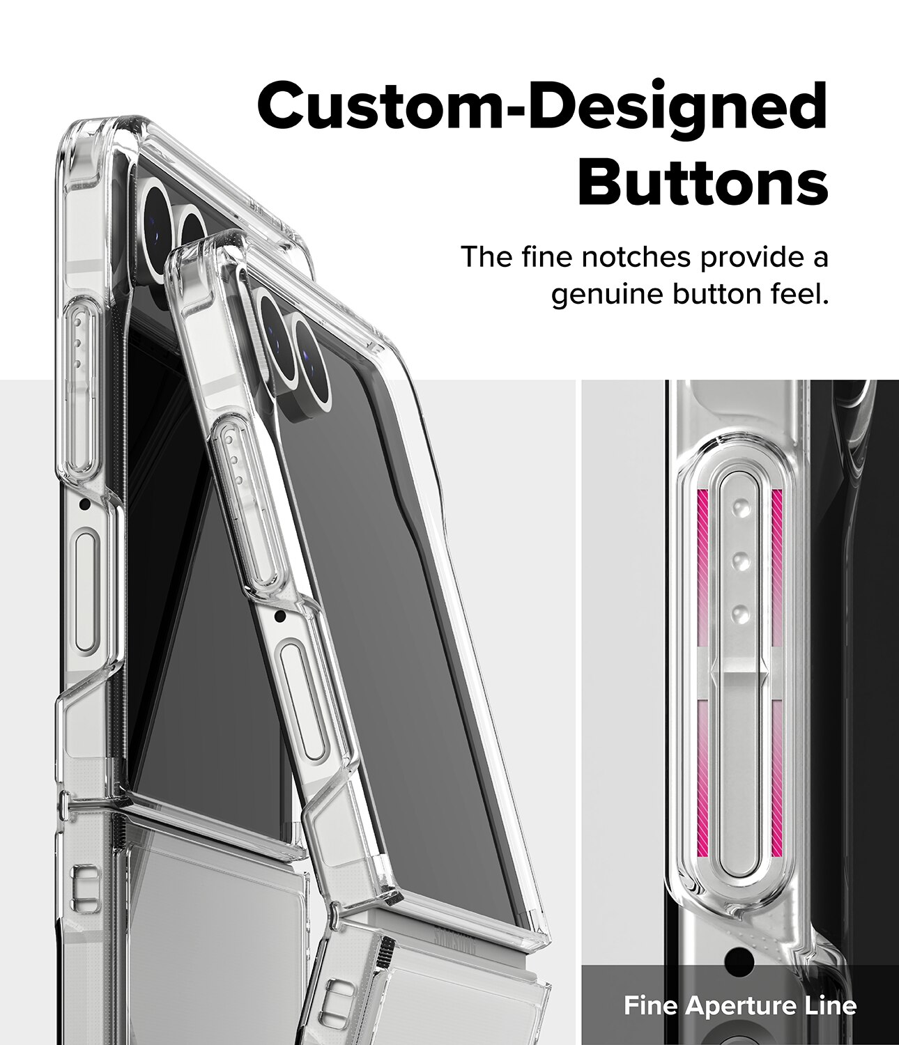 Fusion Case Samsung Galaxy Z Flip 7 Clear