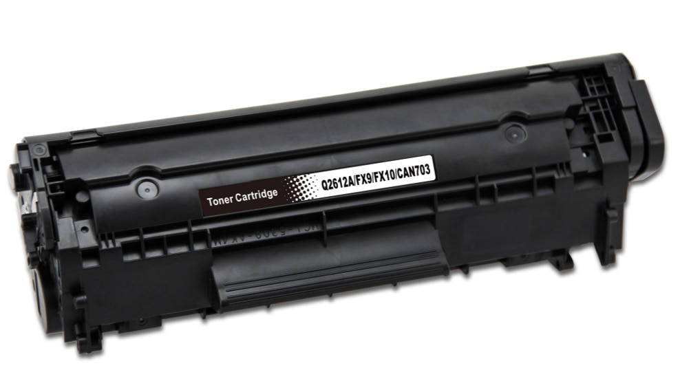 Kompatibel toner - erstatter HP 12A / Q2612A - sort, 2000 sider