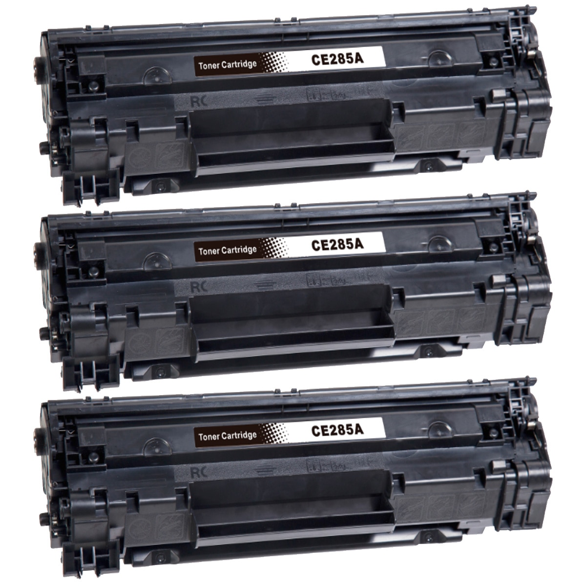 3-pack Kompatibel toner - erstatter HP 85A / CE285A - sort, 2000 sider