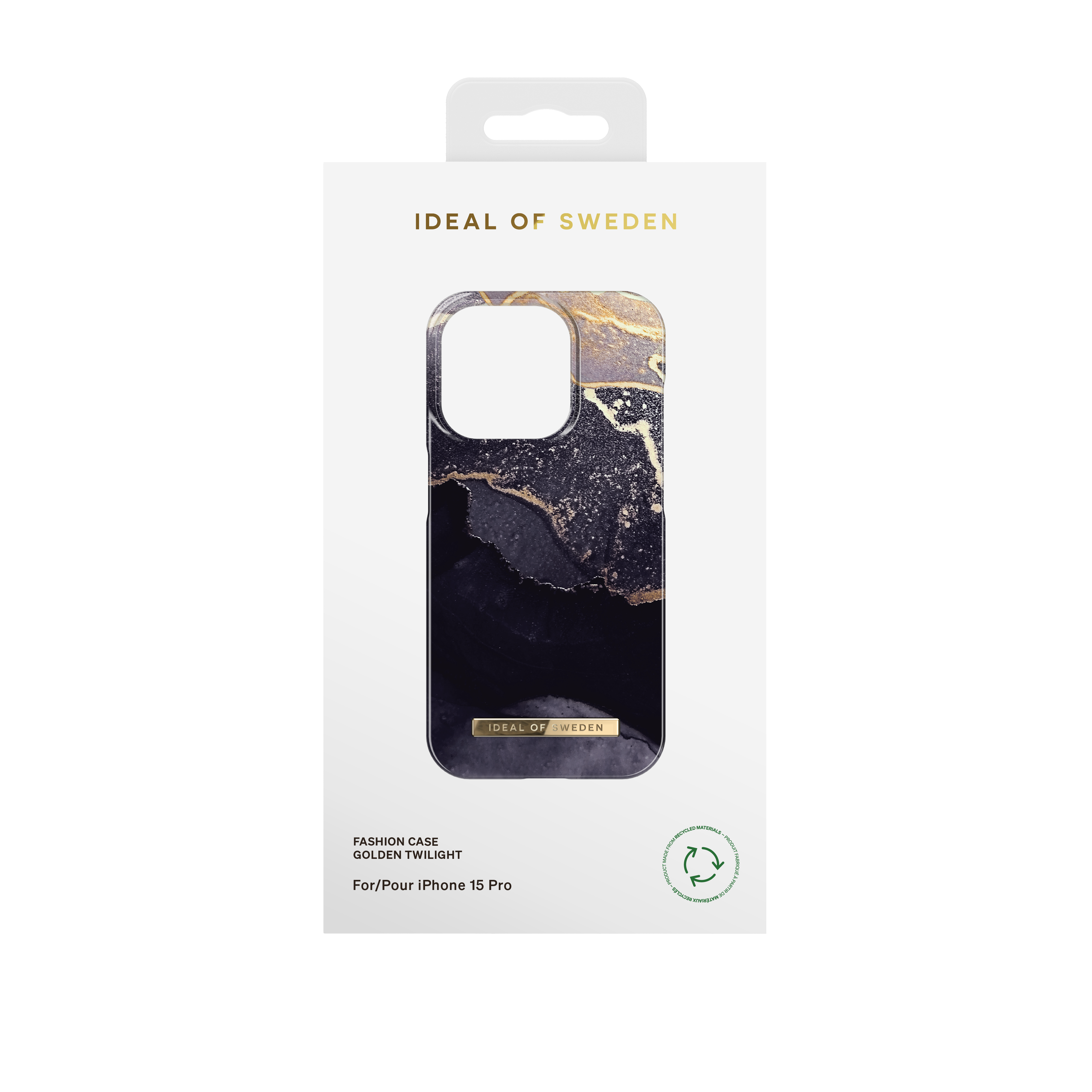 Fashion Cover iPhone 15 Pro Golden Twilight