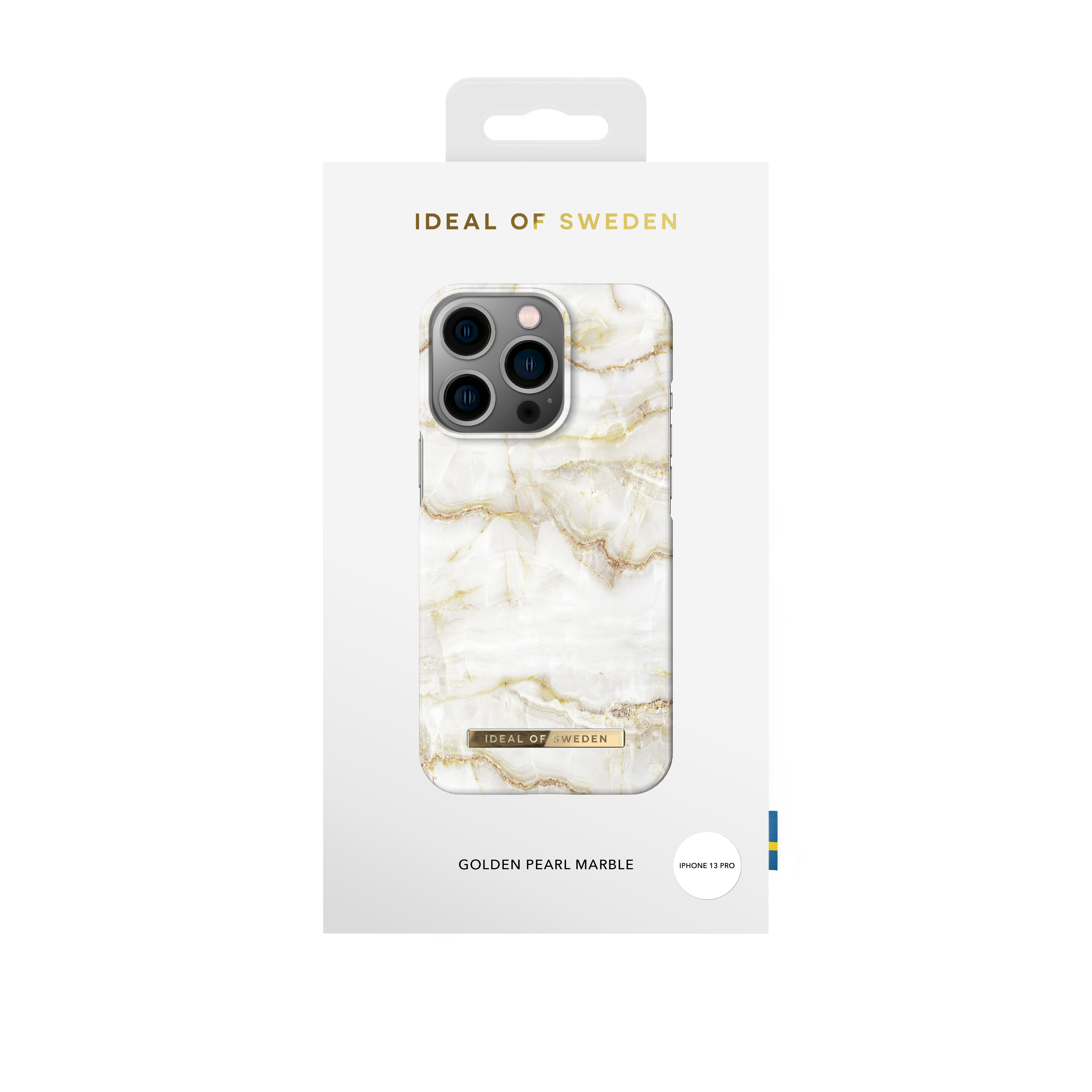 Fashion Case iPhone 13 Pro Golden Pearl Marble