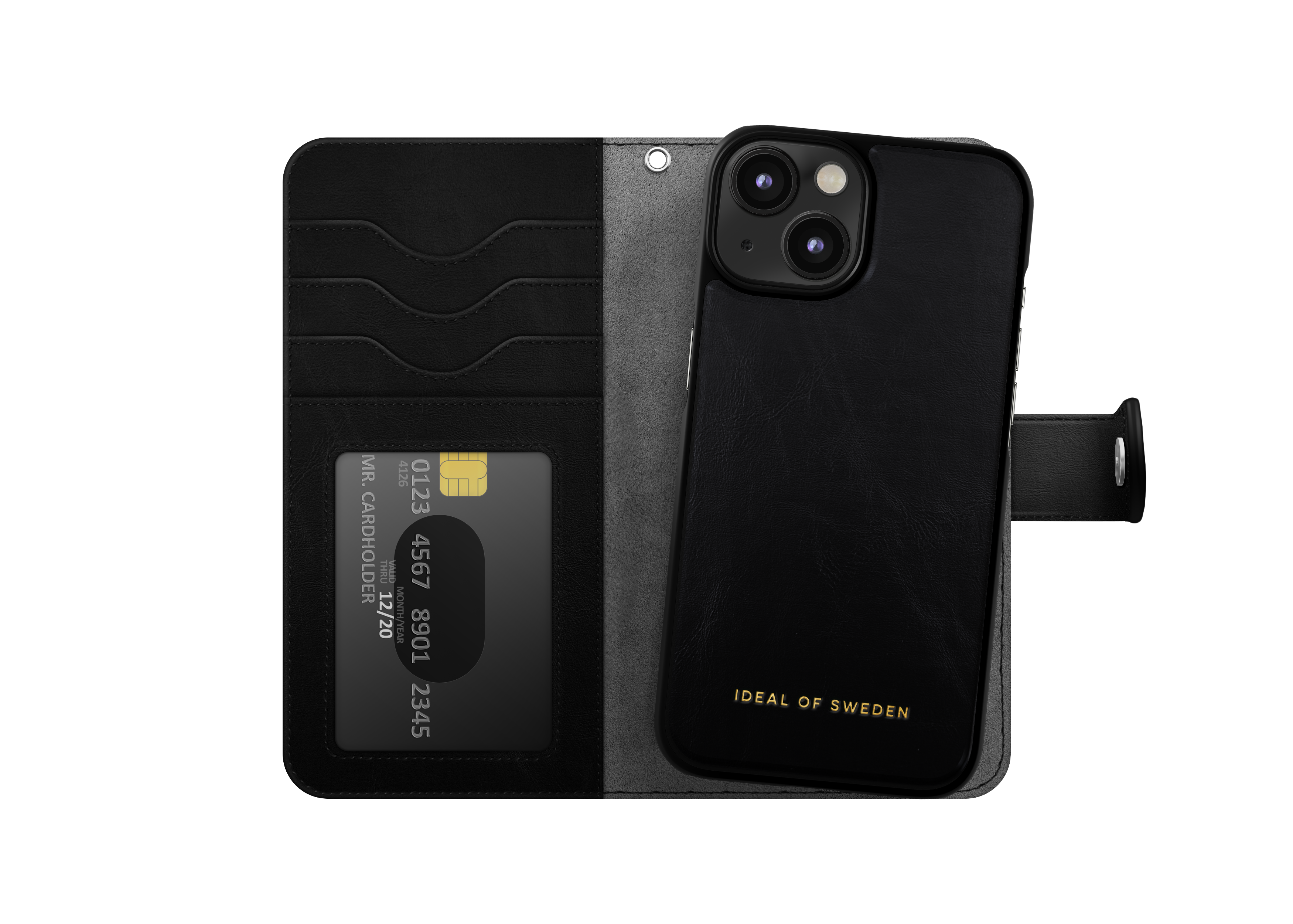 Magnet Wallet+ iPhone 14 Plus Black