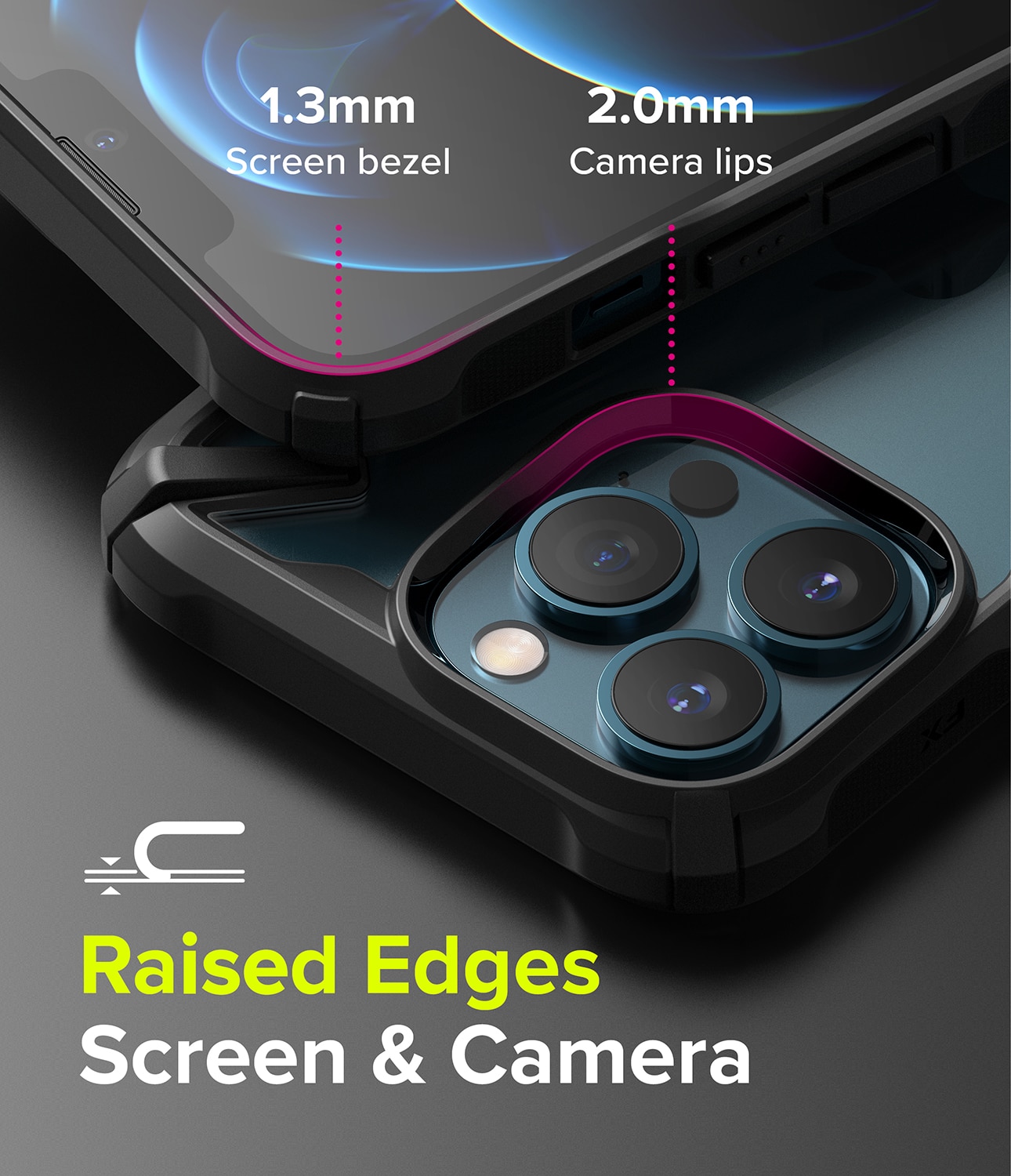 Fusion X Case Apple iPhone 13 Pro Max Sort