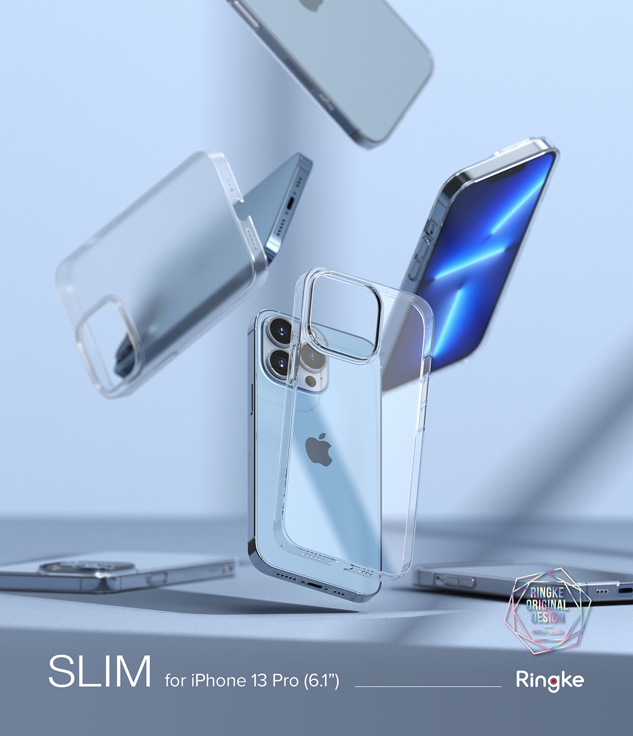 Slim Case iPhone 13 Pro Matte Clear