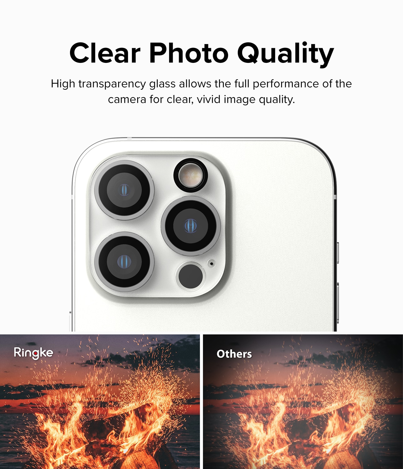 Camera Protector Glass iPhone 14 Pro (2-pack)