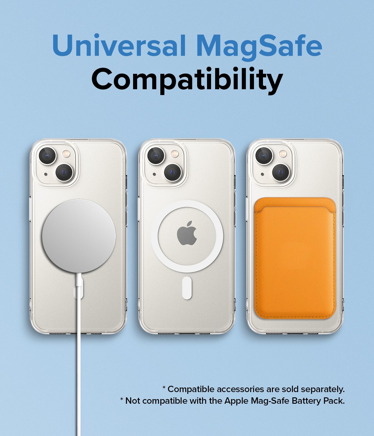 Fusion Magnetic Case iPhone 14 Plus Gennemsigtig