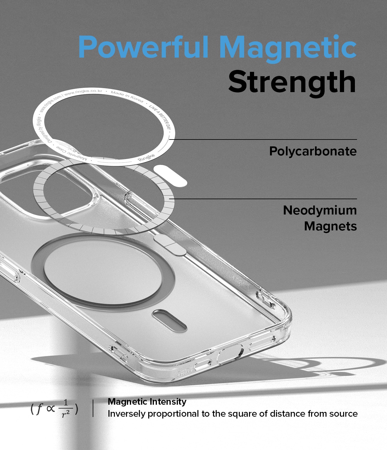 Fusion Magnetic Case iPhone 14 Plus Gennemsigtig