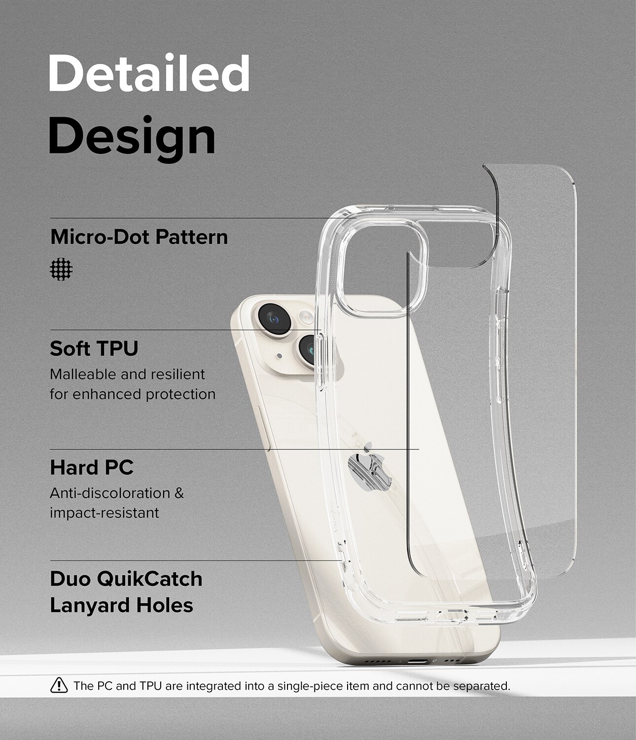 Fusion Case iPhone 15 Clear