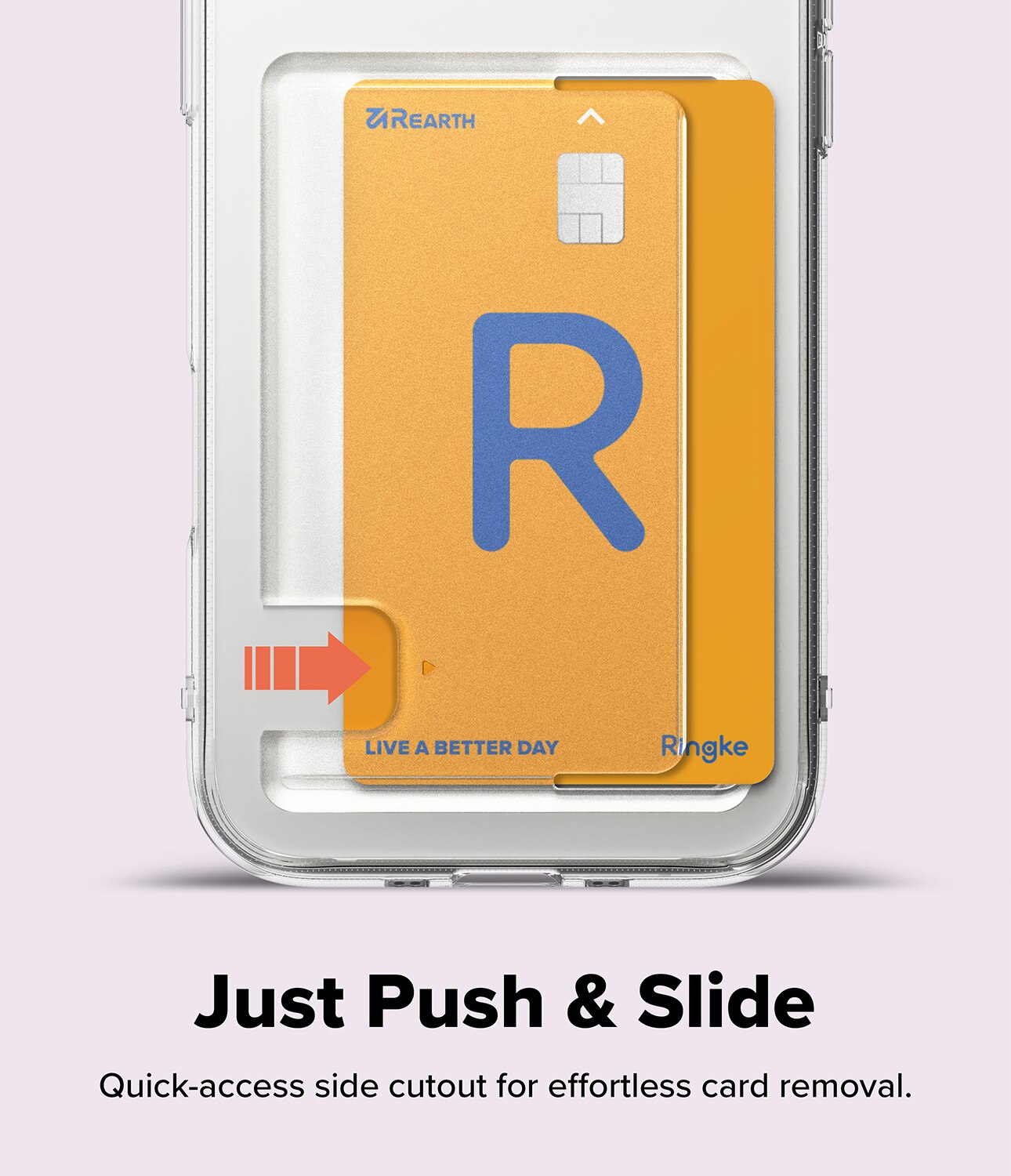 Fusion Card Case iPhone 17 Air Gennemsigtig