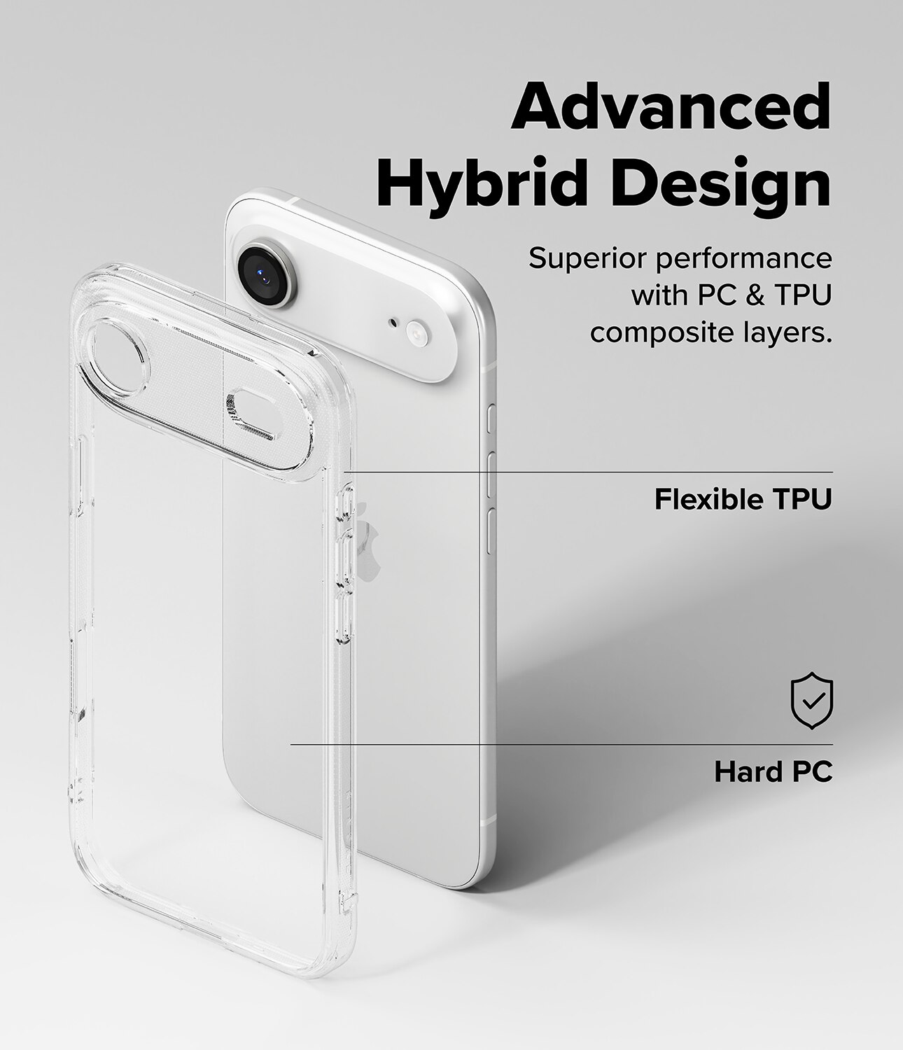 Fusion Case iPhone 17 Air Clear