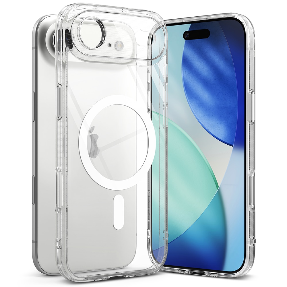 Fusion Magnetic Case iPhone 17 Air Gennemsigtig