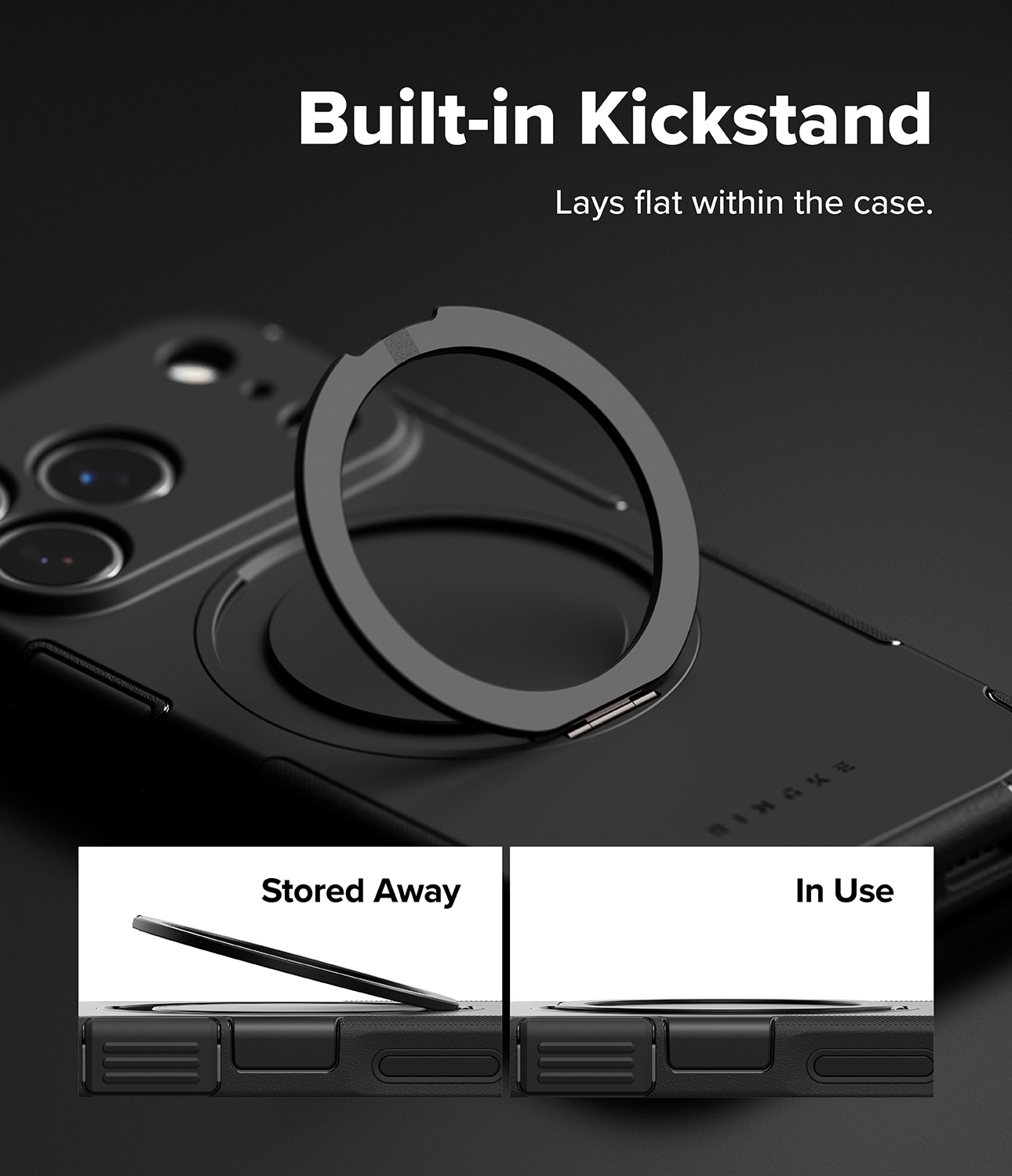 Alles Magnetic Case iPhone 17 Pro Sort