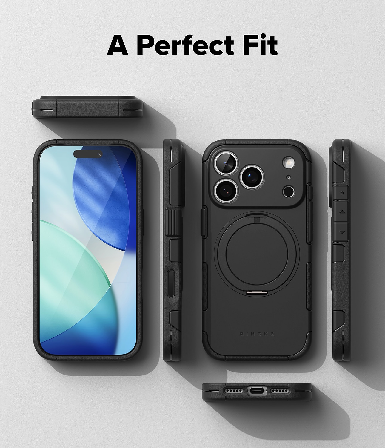 Alles Magnetic Case iPhone 17 Pro Sort