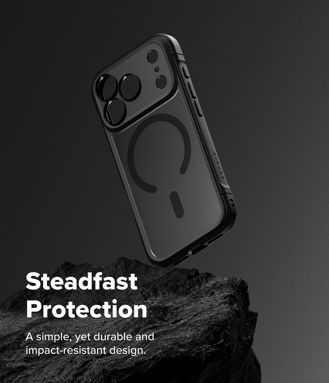 Fusion Bold Magnetic MagSafe Case iPhone 17 Pro Max Matte Black