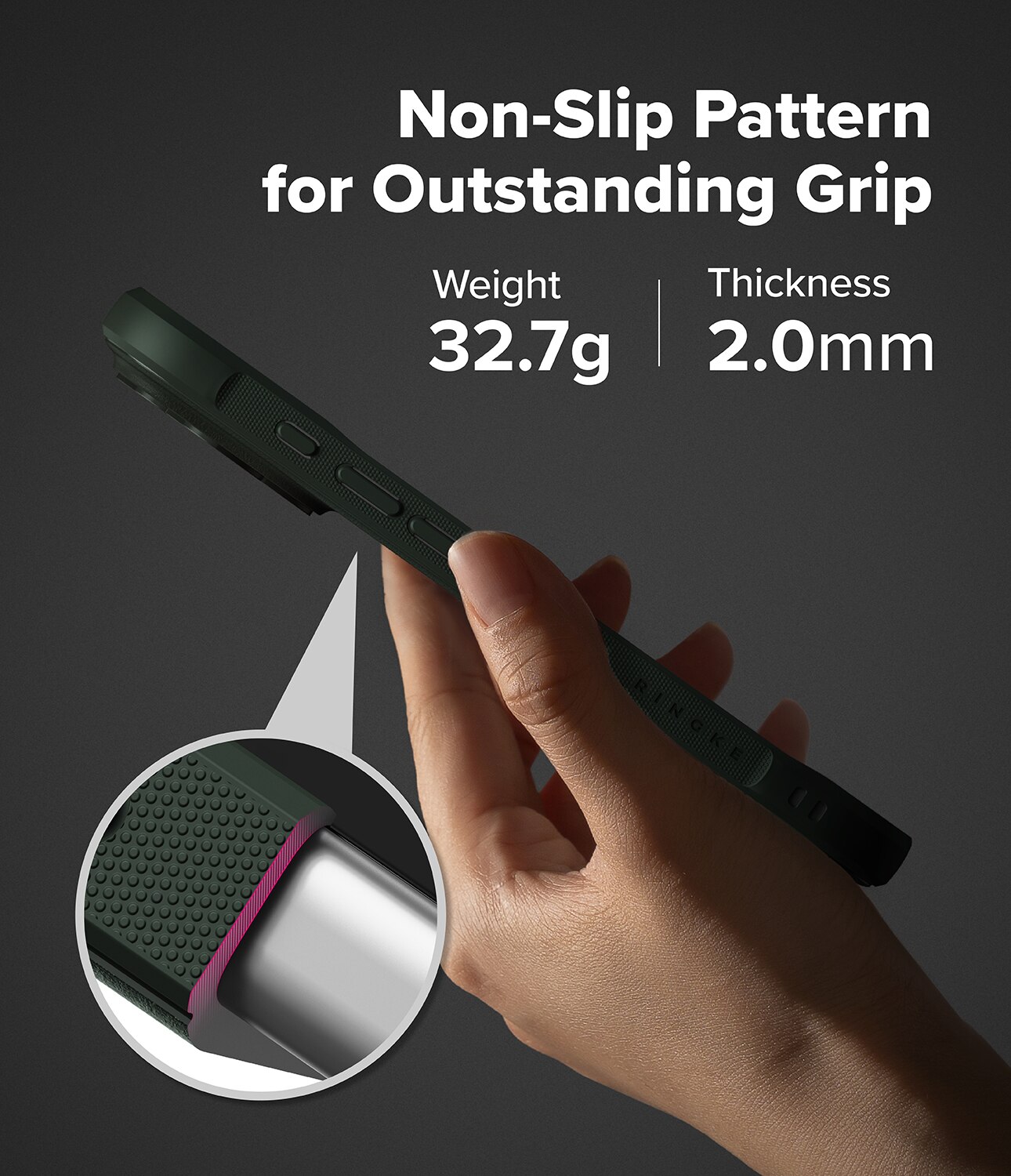 Onyx Case iPhone 17 Pro Max Dark Green