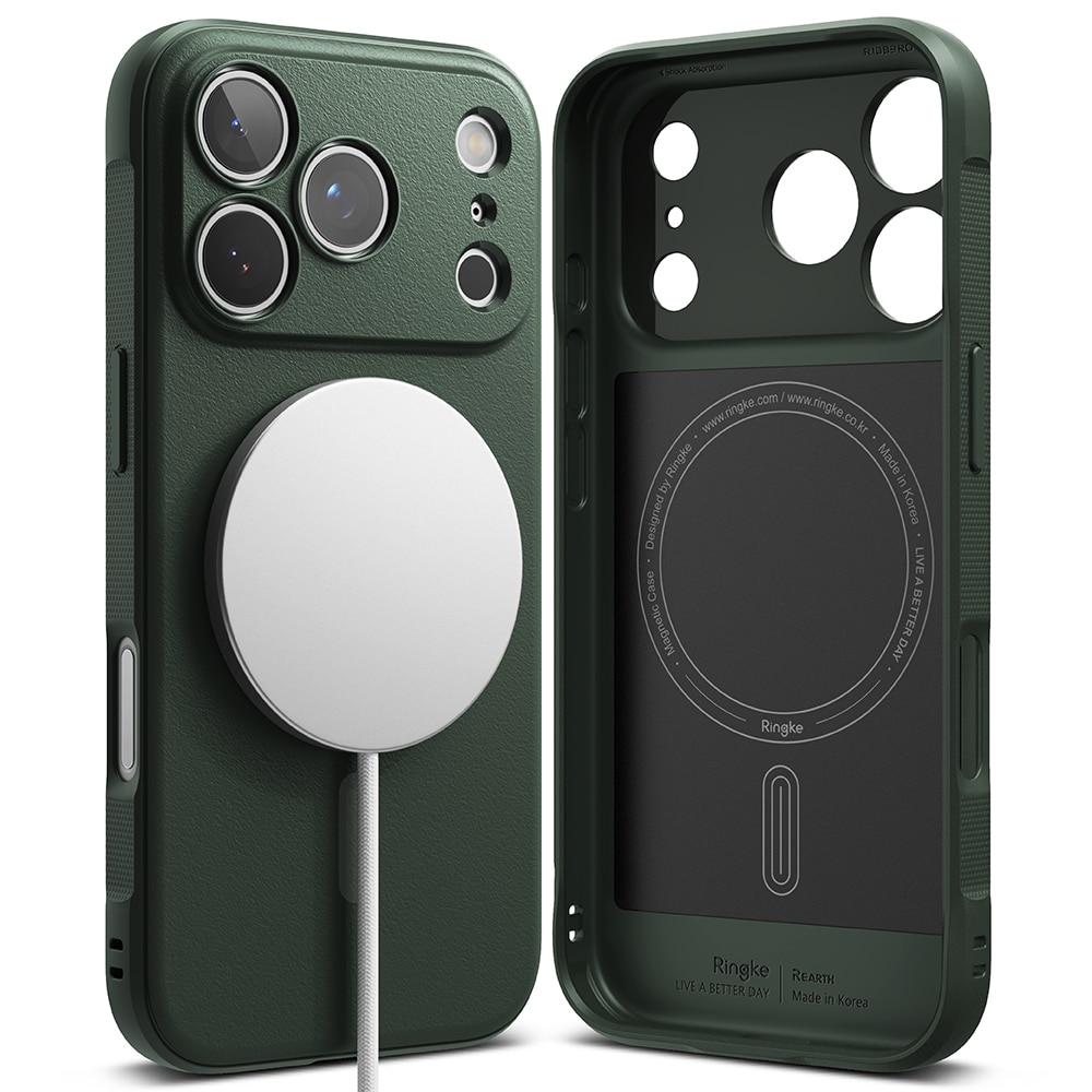 Onyx Magnetic Case iPhone 17 Pro Dark Green