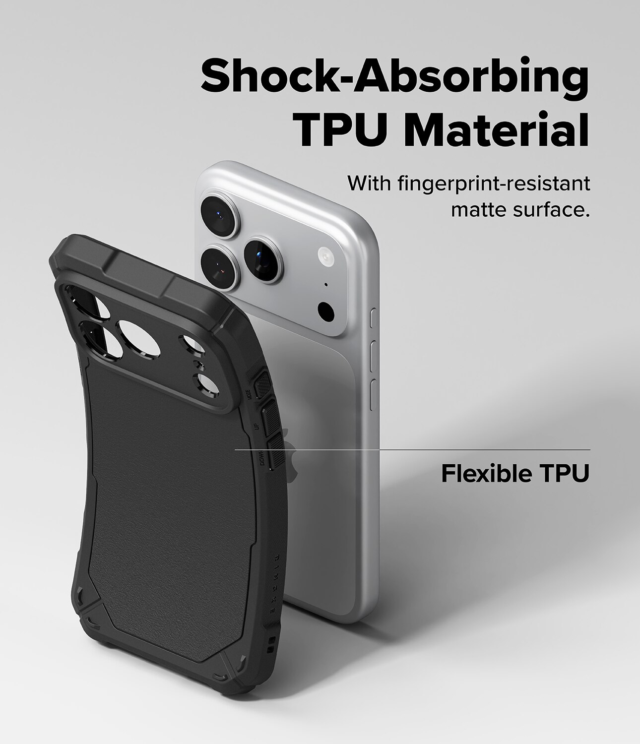 Rugged Gear Magnetic Case iPhone 17 Pro Black