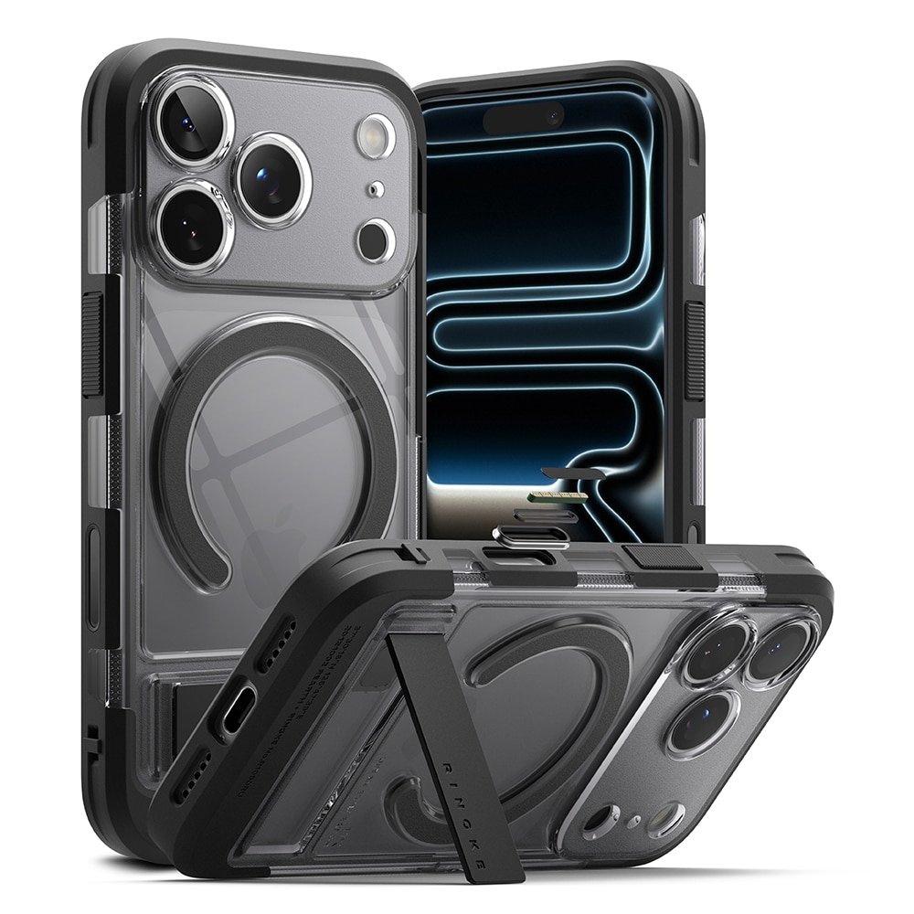 UX Magnetic Case iPhone 17 Pro Smoke Black
