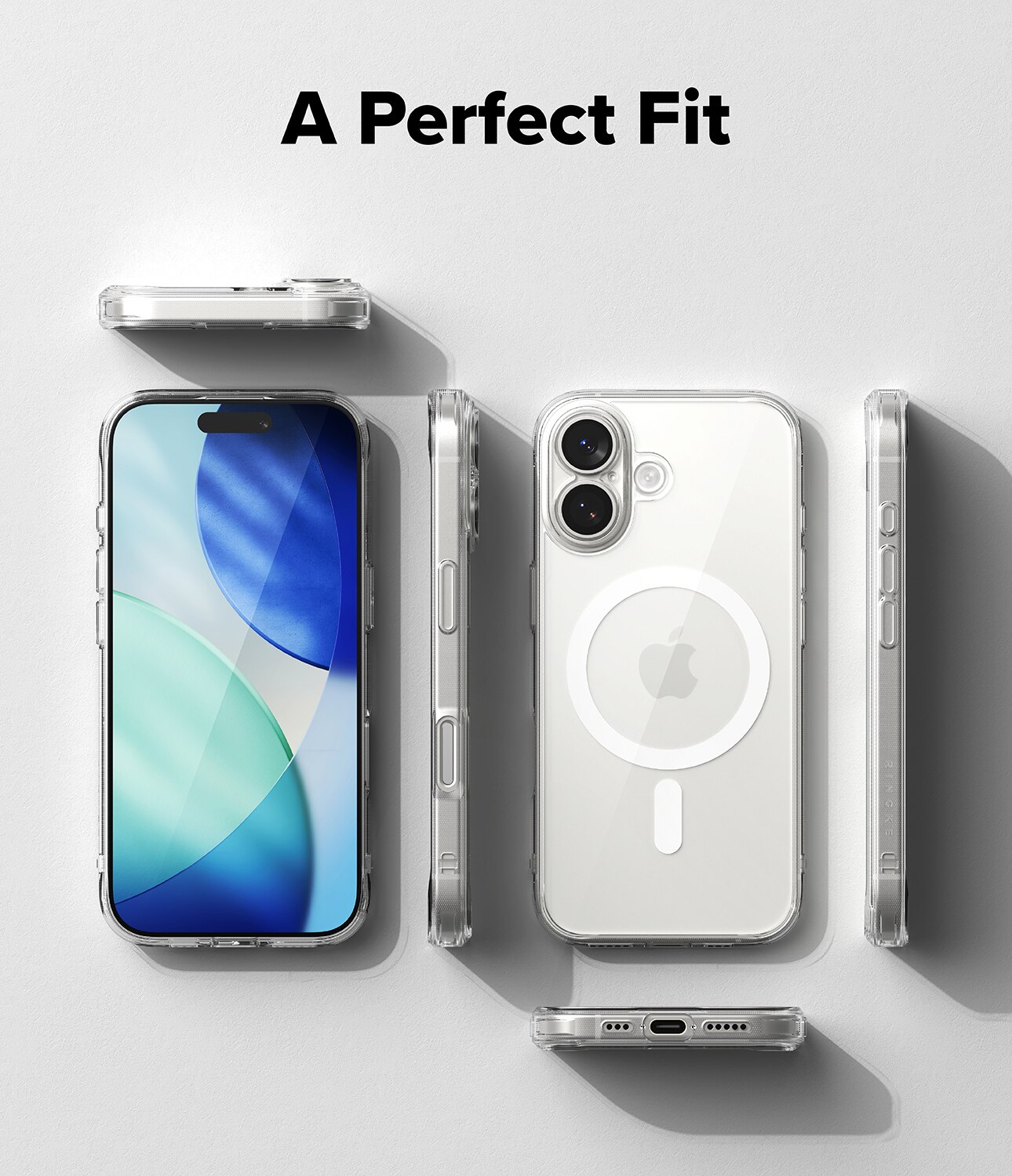 Fusion Magnetic Case iPhone 17 Gennemsigtig