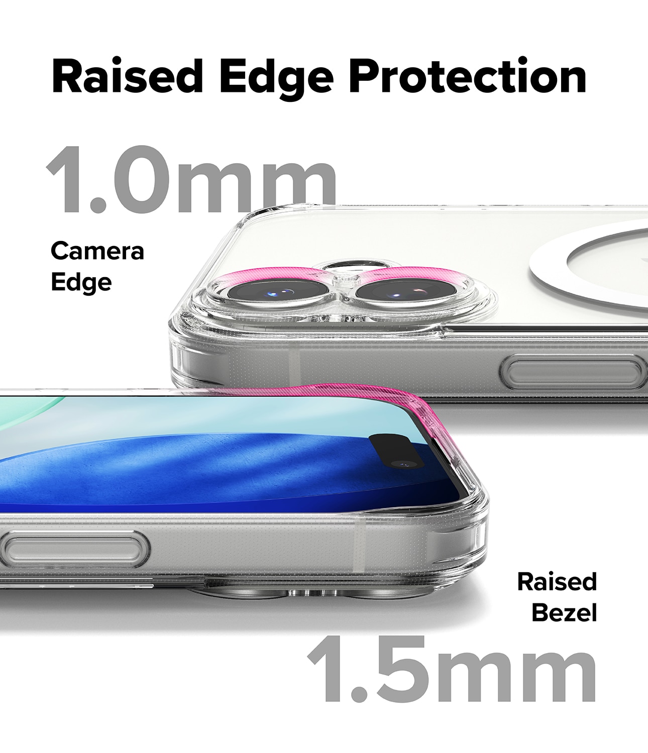 Fusion Magnetic Case iPhone 17 Gennemsigtig