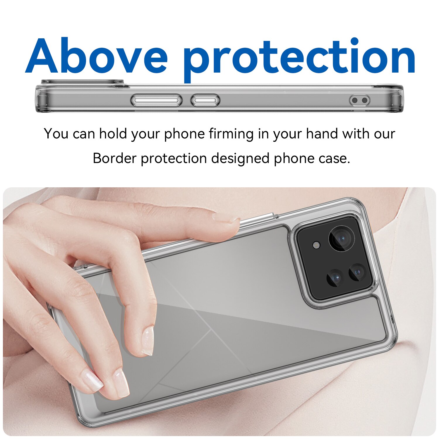 Crystal Hybrid Case Asus Zenfone 11 Ultra gennemsigtig