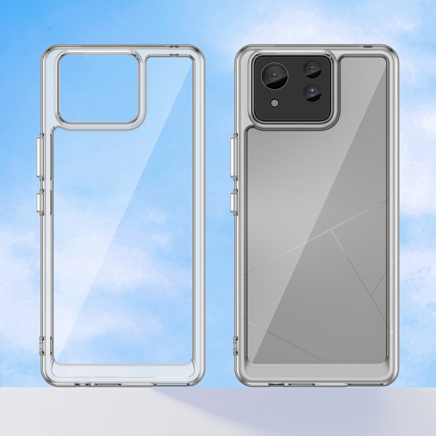 Crystal Hybrid Case Asus Zenfone 11 Ultra gennemsigtig