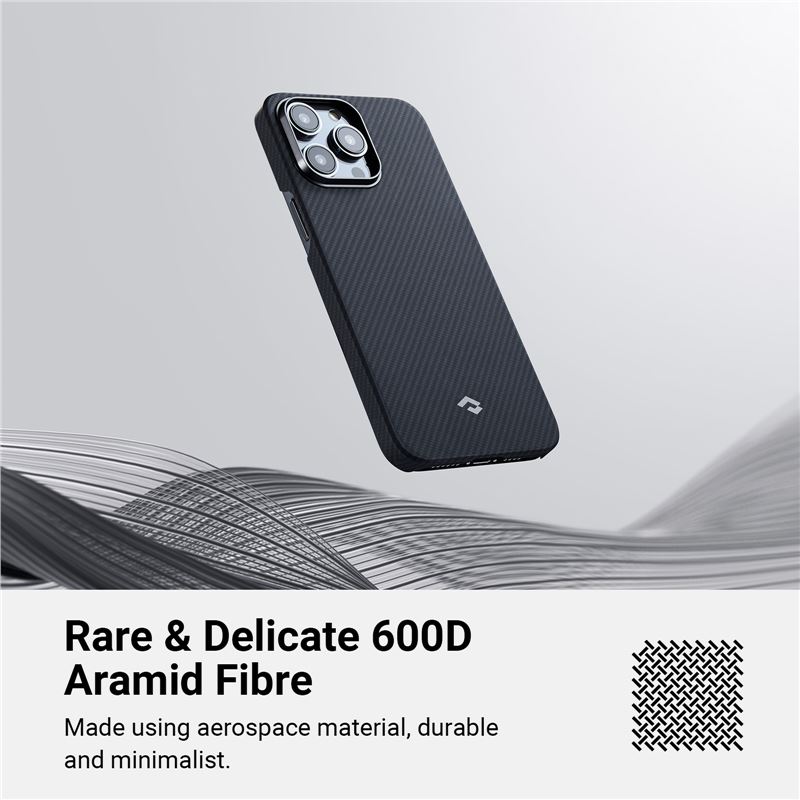 iPhone 14 Pro Cover MagEZ Case 3 600D Black/Grey