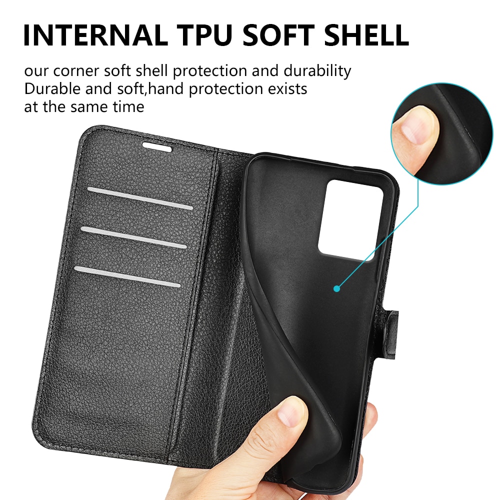 Mobiltaske Motorola Moto G54 Sort