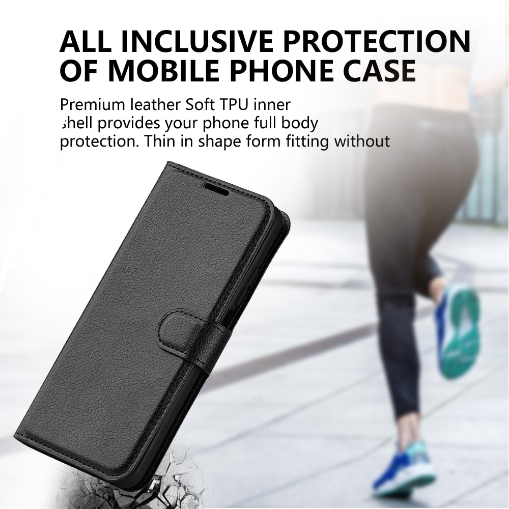 Mobiltaske Motorola Moto G54 Sort