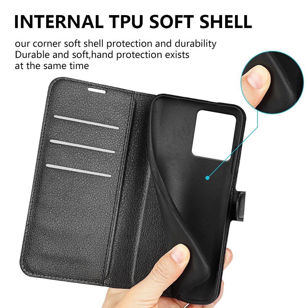 Mobiltaske Motorola Moto G84 Sort