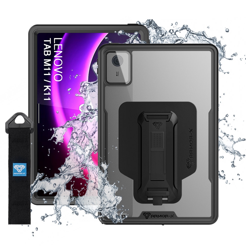 MX Waterproof Case Lenovo Tab M11 Clear/Black