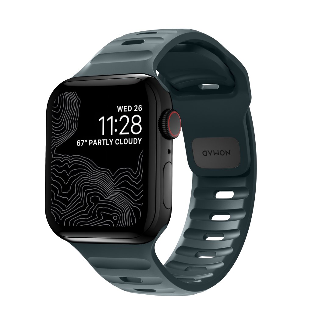 Apple Watch SE 44mm Sport Band Marine Blue