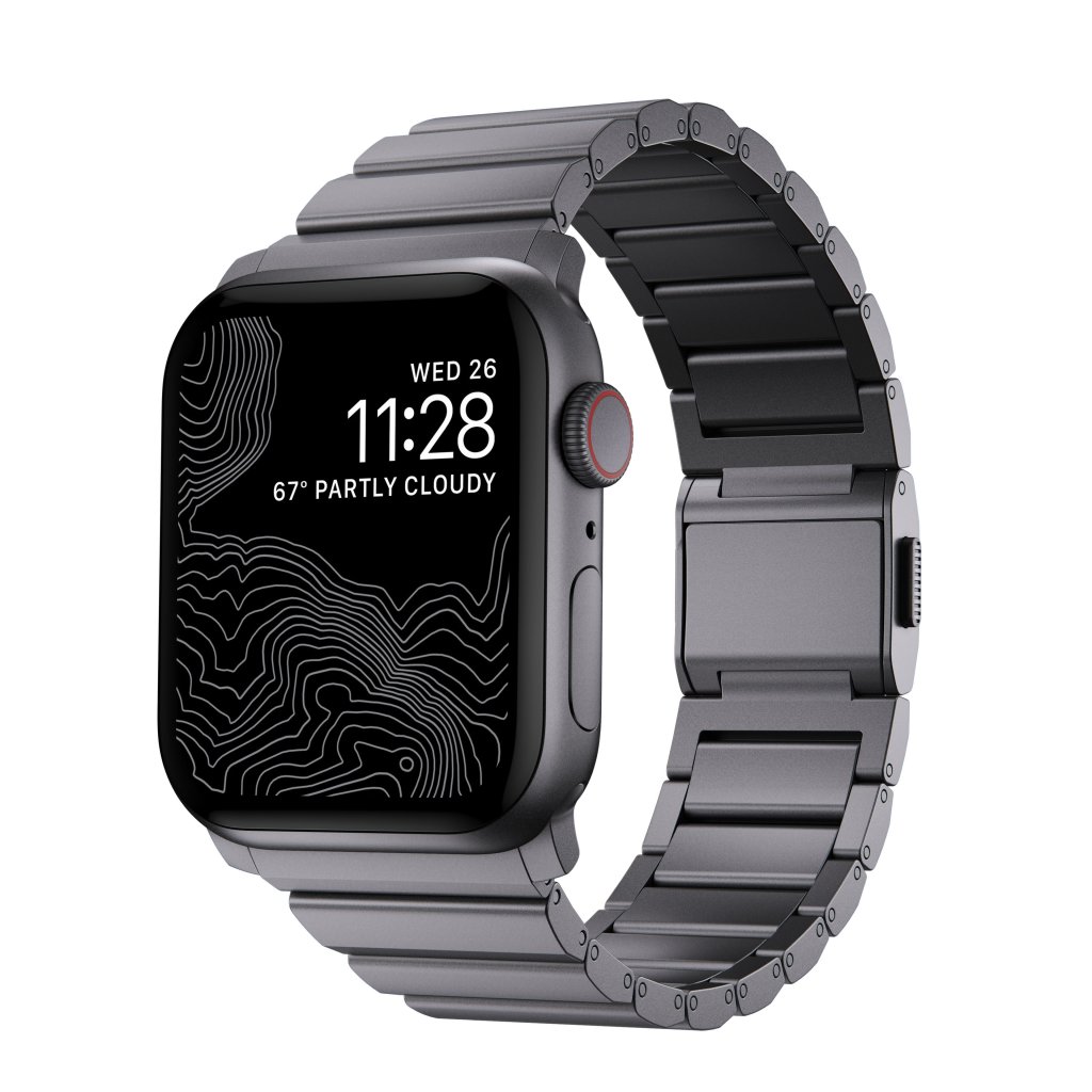 Aluminum Band Apple Watch 45mm Series 7 Space Gray