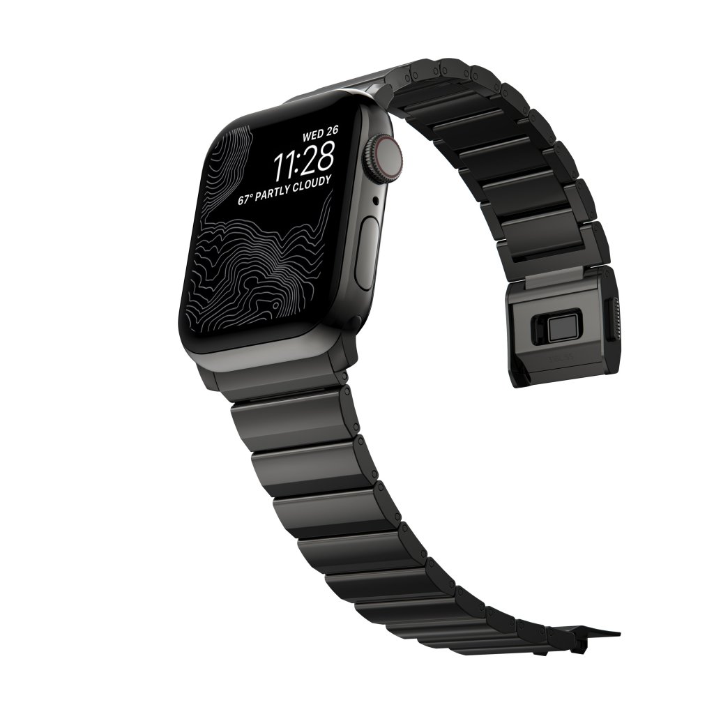 Steel Band Apple Watch 44mm Graphite