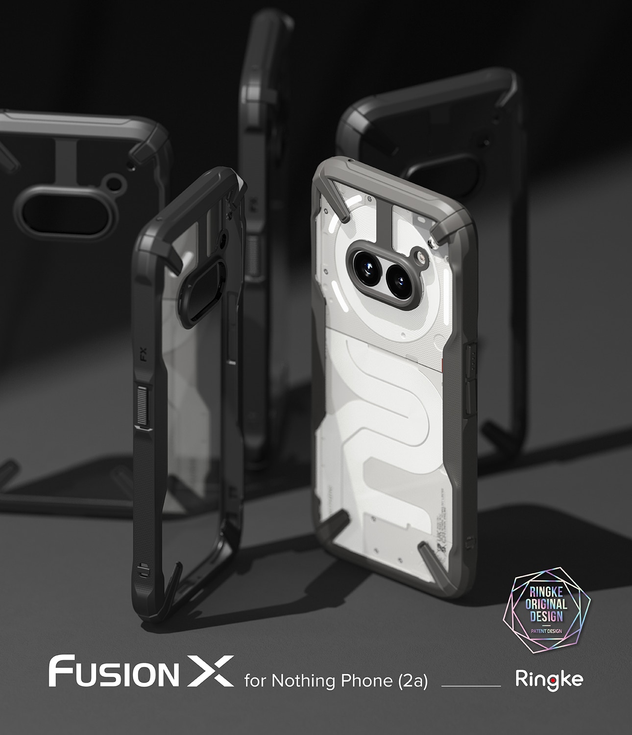 Fusion X Case Nothing Phone 2a sort