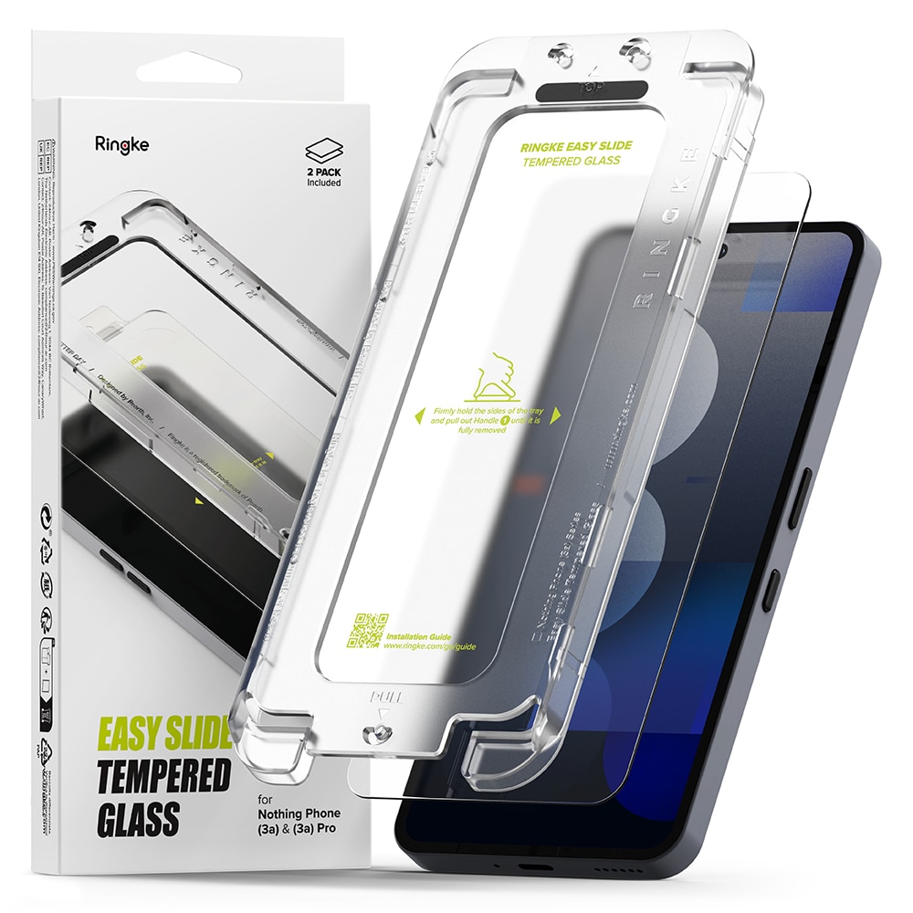 Easy Slide Glass (2-pack) Nothing Phone 3a Pro